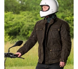 Merlin Motorradjacke Yoxall II Dunkelgrün/Khaki