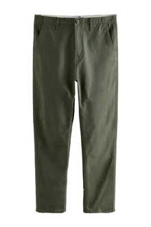 Next Chinohose Utility-Stil Dunkelgrün/Khaki