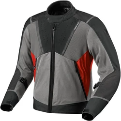 Revit Motorradjacke Airwave 4 Rot/Orange/Grau/Dunkelgrau