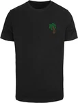 Mister Tee T-Shirt Coconut Tree Tee Schwarz/Dunkelgrün/Grün