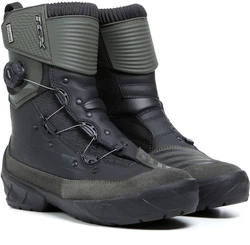 TCX Infinity 3 Mid WP Motorradstiefel Dunkelgrün/Blau/Grün