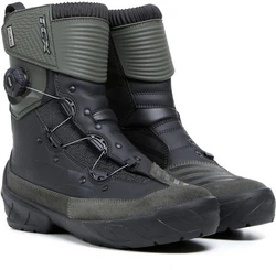 TCX Infinity 3 Mid WP Motorradstiefel Dunkelgrün/Blau/Grün