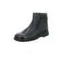 Schwarze Stiefel mit Reißverschluss image