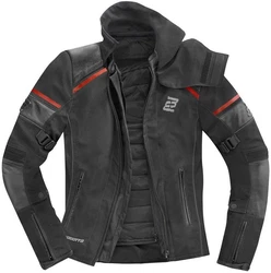 Bogotto Motorradjacke Blizzard-X Rot/Schwarz/Grau