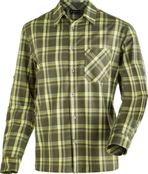 Maier Sports Funktionshemd Claas Herren Hemd SULPHUR / MILITARY