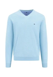 FYNCH-HATTON Pullover Hellblau/Blau