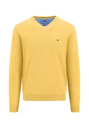 Strickpullover - klassischer Pullover mit V Ausschnitt