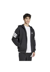 ADIDAS SPORTSWEAR Sportsweatjacke 'FI' FUTURE ICONS 3 schwarz/weiß