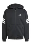 ADIDAS SPORTSWEAR Sportsweatjacke 'FI' FUTURE ICONS 3 schwarz/weiß