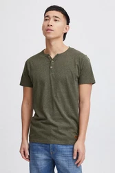!Solid Rundhalsshirt SDVolker Dunkelgrün/Khaki