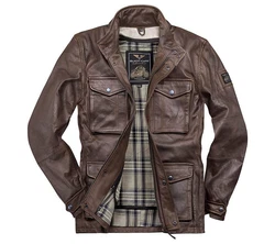 Black-Cafe London Motorradjacke Manhattan Schwarz