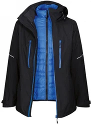 Regatta Professional Outdoorjacke X-Pro Evader III 3in1 Jacket Schwarz/Blau/Dunkelblau/Hellblau