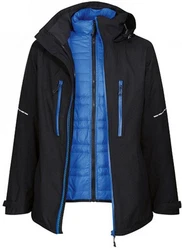 Regatta Professional Outdoorjacke X-Pro Evader III 3in1 Jacket Schwarz/Blau/Dunkelblau/Hellblau