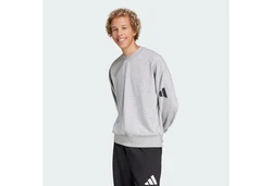 ADIDAS SPORTSWEAR Sportsweatshirt 'Essentials' Hellgrau/Grau