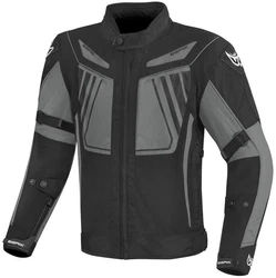 Berik Motorradjacke Nardo Evo Dunkelgrau/Grau/Schwarz