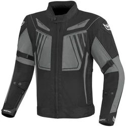 Berik Motorradjacke Nardo Evo Dunkelgrau/Grau/Schwarz