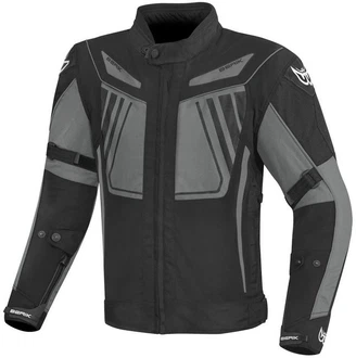 Berik Motorradjacke Nardo Evo Dunkelgrau/Grau/Schwarz Berik Motorradjacke Nardo Evo Dunkelgrau/Grau/Schwarz
