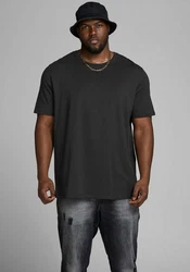 Jack & Jones T-Shirt JJECORP LOGO Schwarz/Dunkelgrau/Grau