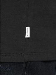 Jack & Jones T-Shirt JJECORP LOGO Schwarz/Dunkelgrau/Grau