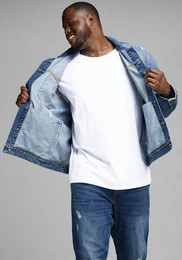 Rundhalsshirt JJEORGANIC BASIC TEE SS O-NECK NOOS PLS