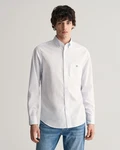 Gant Langarmhemd REG POPLIN BANKER SHIRT Weiß/Hellblau/Creme/Grau/Lila/Khaki
