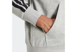 adidas Sportswear Sweatshirt 3S FL FZ HD Hellgrau