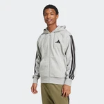 adidas Sportswear Sweatshirt 3S FL FZ HD Hellgrau