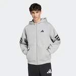 adidas Sportswear Sportsweatjacke FI 3S Hellgrau/Grau