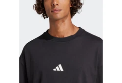 adidas Sportswear T-Shirt FI SL T Schwarz/Dunkelgrau