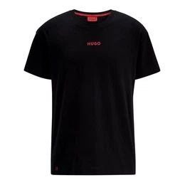 T-Shirt Linked mit Markenprint vorn
