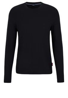 JOOP! Strickpullover Hajon Dunkelblau/Schwarz