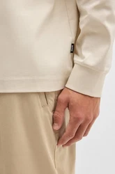 BOSS Langarmshirt C-Tubby 11 Khaki/Braun/Beige