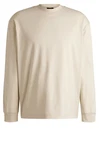 BOSS Langarmshirt C-Tubby 11 Khaki/Braun/Beige