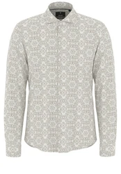 JOOP! Langarmhemd Pares2 (1-tlg) Grau/Khaki/Grün/Beige