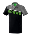 Erima T-Shirt 5-C Poloshirt Grün/Blau