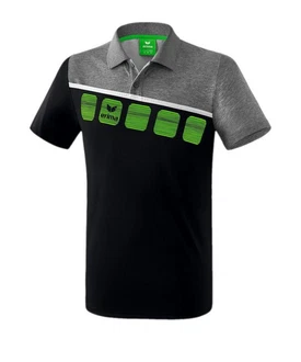 Erima T-Shirt 5-C Poloshirt Grün/Blau
