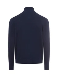 Nils Sundström Strickjacke Dunkelblau/Hellblau/Blau