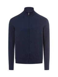 Nils Sundström Strickjacke Dunkelblau/Hellblau/Blau