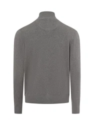 Nils Sundström Strickjacke Hellgrau/Dunkelgrau/Grau
