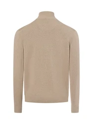 Nils Sundström Strickjacke Beige/Khaki/Braun