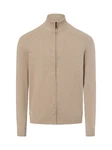 Nils Sundström Strickjacke Beige/Khaki/Braun