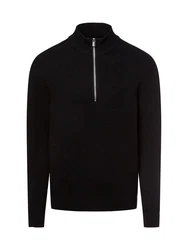 Nils Sundström Strickpullover Schwarz