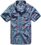 Brandit Outdoorhemd Roadstar Blau/Hellblau/Türkis
