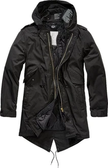 Brandit M51 US Parka Schwarz/Dunkelgrün/Dunkelgrau/Grau