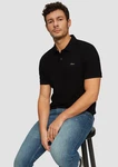 s.Oliver Kurzarmshirt Poloshirt aus Baumwollpiqué Logo Grün/Schwarz/Rot/Hellblau s.Oliver Kurzarmshirt Poloshirt aus Baumwollpiqué Logo Grün/Schwarz/Rot/Hellblau