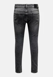 ONLY & SONS Slim-fit-Jeans Slim Fit Denim Jeans Alltags-Look mit Reißverschluss (8309) Dunkelgrau/Grau/Hellgrau/Schwarz