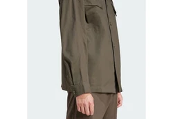 adidas Originals Langarmshirt PREMIUM ESSENTIALS WORKWEAR HEMDJACKE Dunkelgrün/Khaki