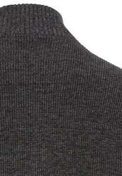 camel active Strickjacke Dunkelgrau/Grau/Schwarz