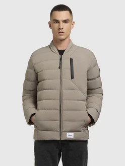 khujo Steppjacke HOMER Beige/Khaki/Braun