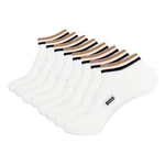BOSS Freizeitsocken AS Uni Stripe CC Dunkelblau/Weiß/Rot/Creme/Beige